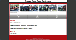 Desktop Screenshot of m.crossandsonsequip.com